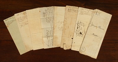 Lot 598 - [Malta] 18th Century Manuscript Letters relating to Georgio Roncali