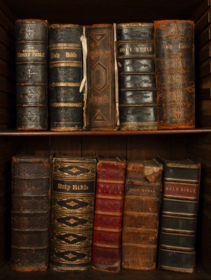 Lot 457 - [19th Century Family Bibles]