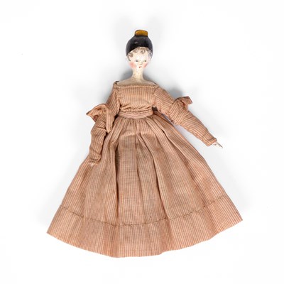 Lot 486 - A Grodnertal doll