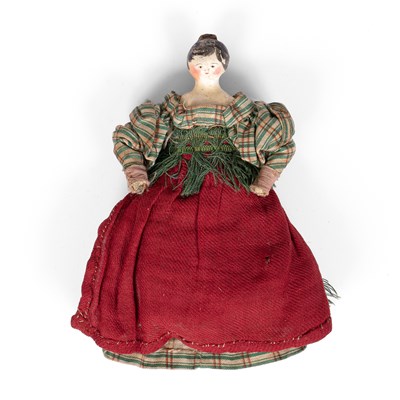 Lot 488 - A Grodnertal doll