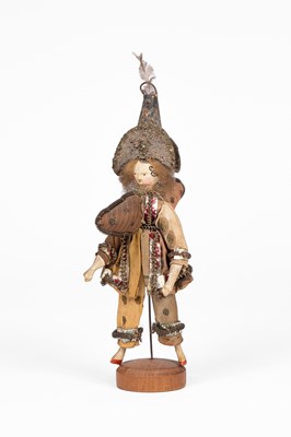 Lot A fine Grodnertal doll