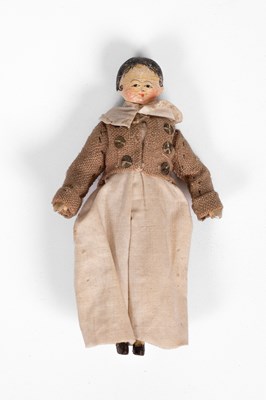 Lot 512 - A Grodnertal boy dolls' house doll