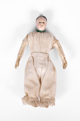 Lot 522 - A rare German dolls' house doll