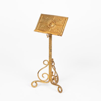 Lot 530 - A rare Erhard dolls' house music stand