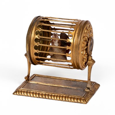 Lot A very rare Erhard squirrel cage