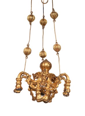 Lot 546 - An Erhard dolls' house chandelier