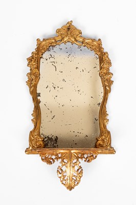 Lot 555 - A rare Erhard dolls' house mirror