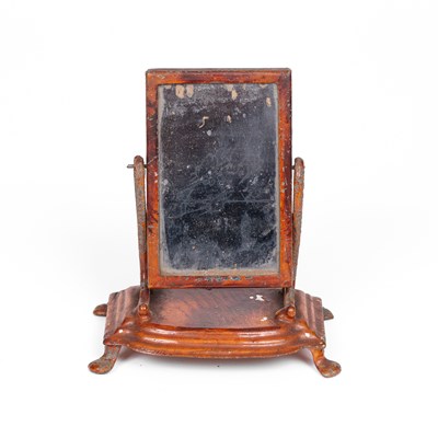 Lot 567 - An Evans & Cartwright dolls' house swing mirror