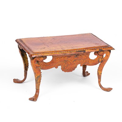 Lot 569 - An Evans & Cartwright dolls' house console table