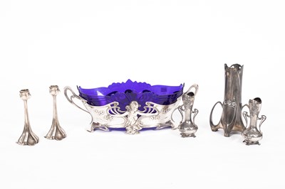 Lot 59 - A WMF style table centrepiece