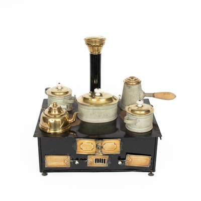 Lot 779 - A child’s Marklin type stove