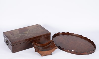Lot 762 - A 19th Century mahogany box