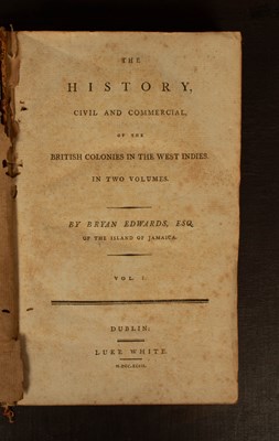 Lot 484 - Edwards (Bryan) The History, Civil and Commercial, of the British Colonies in the West Indies