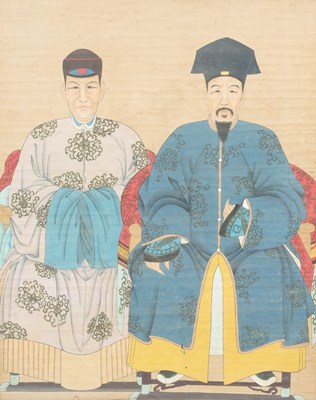 Lot 247 - A Chinese Ancestor portrait