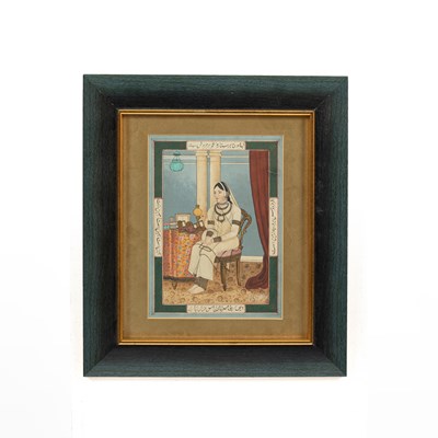 Lot 208 - Amal Shakir Qazalbash (Indian 19th Century, Delhi)