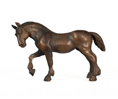Lot 931 - A bronze sculpture of a horse
