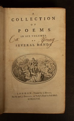 Lot 507 - [Various Authors] A Collection of Poems ....by Several Hands