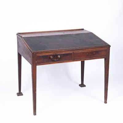 Lot 731 - A George III mahogany desk
