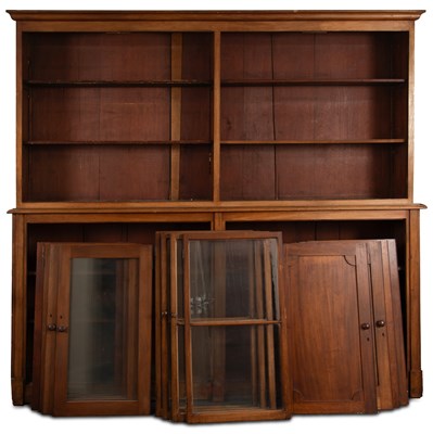 Lot 732 - A late 19th Century mahogany library bookcase