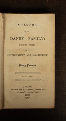 Lot 522 - [Anon, A Lady] Memoirs of the Danby Family