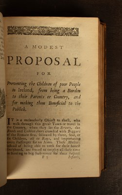 Lot 529 - [Swift (Johnathan)] Miscellanies