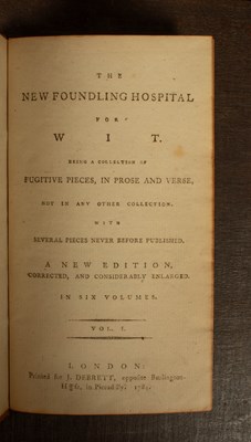 Lot 542 - [Almon (John)] The Newfoundling Hospital for Wit