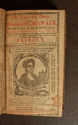 Lot 563 - Sammelband of Almanacks [1751-1755]