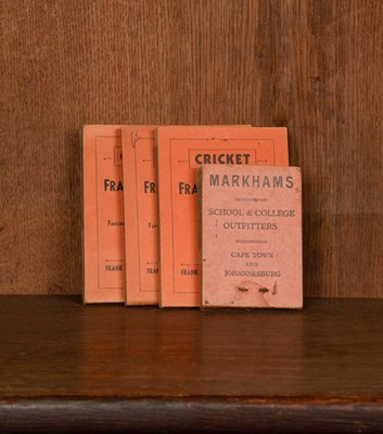 Lot 45 - [Cricket Flip-Books] Woolley (Frank) Cricket