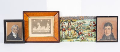 Lot 765 - A print depicting The Monument of Nicholas Gaynesford and his Wives