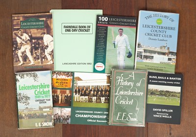 Lot 198 - [County Cricket, Leicestershire]