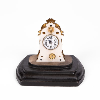 Lot 655 - A miniature Austrian Zapper timepiece