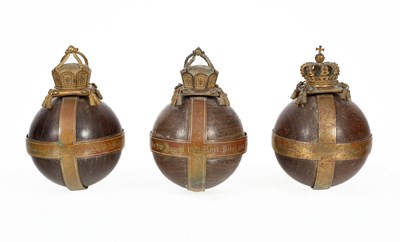 Lot 862 - [Kaiser Wilhelm II (1859–1941)and Family] Three Prize bowls [Kegel]
