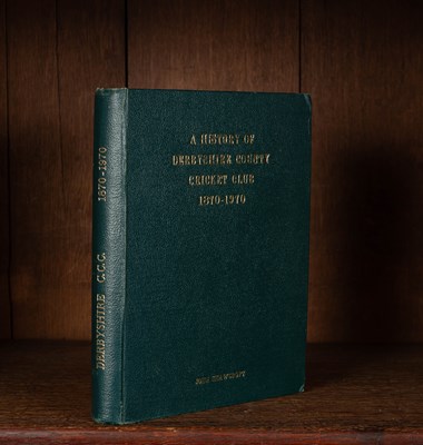 Lot 188 - Shawcroft (John) A History of Derbyshire County Cricket Club 1870-1970