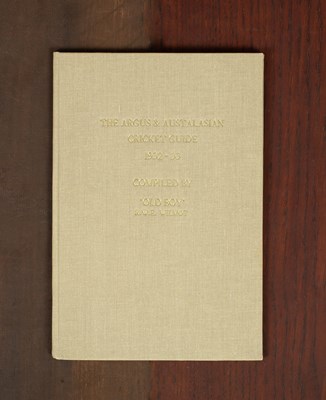 Lot 6 - [M.C.C. Tour of Australia 1932-33]