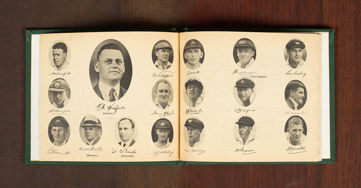 Lot 7 - [Australia Tour of England 1934]