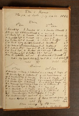 Lot 52 - [Haygarth (Arthur, compiler) The Public School Matches