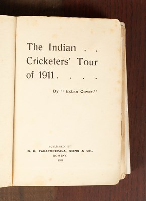 Lot 13 - [Mukerji (H.C.J. editor) The Indian Cricketers' Tour of 1911