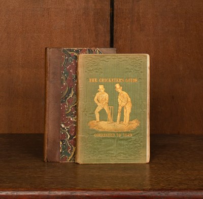 Lot 60 - [Nyren (John) Nyren's Cricketers Guide