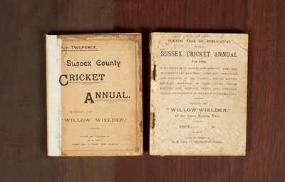 Lot 205 - Sussex Cricket Annual for 1901