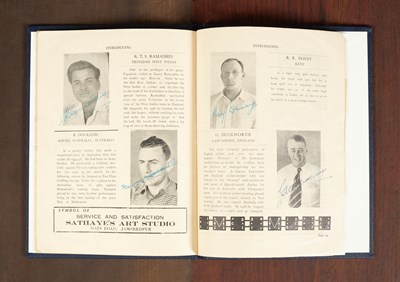 Lot 16 - Commonwealth Cricket Team Visit in Jamshedpur [1950-51]