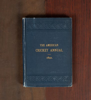 Lot 220 - [American Cricket] The American Cricket Annual for 1891