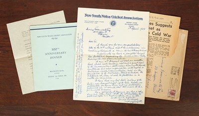 Lot 25 - [Cricket, Australia]