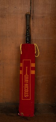 Lot 38 - A pre Second World War signed B. Warsop (Marylebone) cricket bat