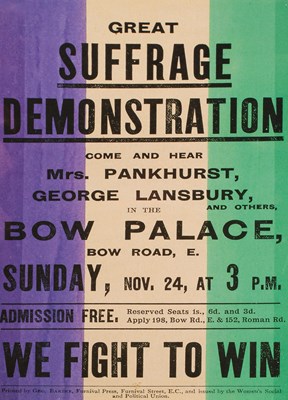 Lot [Women’s Suffrage] Gladys Mary Hazel (1880-1959)