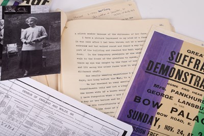Lot [Women’s Suffrage] Gladys Mary Hazel (1880-1959)