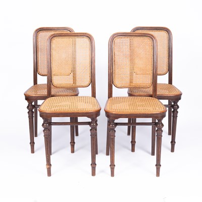 Lot 56 - Thonet, a set of four chairs