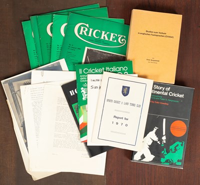 Lot 237 - [Continental Cricket]