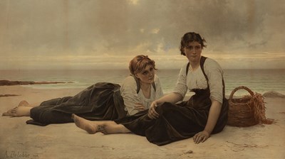 Lot 1050 - Francois-Alfred Delobbe (1835-1915/20)