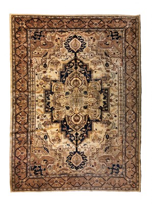 Lot 830 - A Heriz carpet