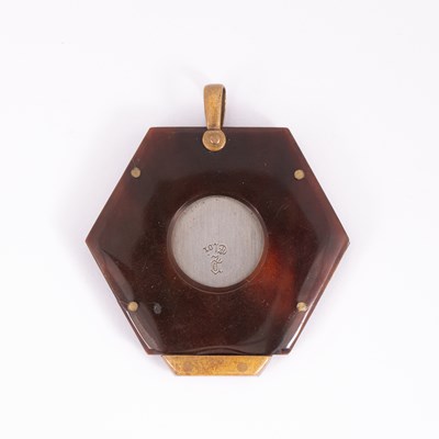 Lot 240 - An Eloi tortoiseshell cased cigar cutter
